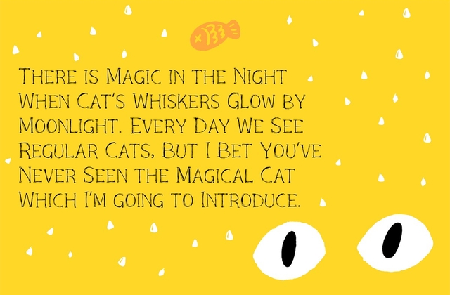 Example font Black Cat Whiskers #2